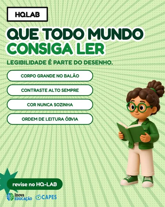 Post: Que todo mundo consiga ler
