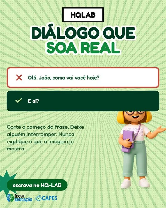 Post: Diálogo que soa real