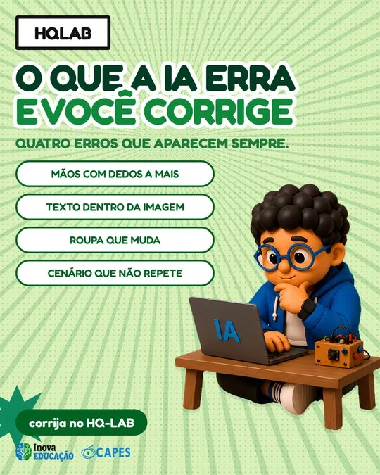 Post: O que a IA erra e você corrige