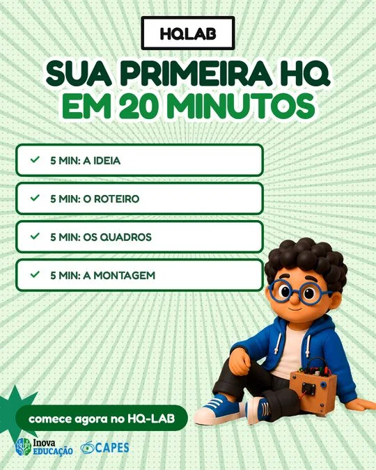 Post: Sua primeira HQ em 20 minutos